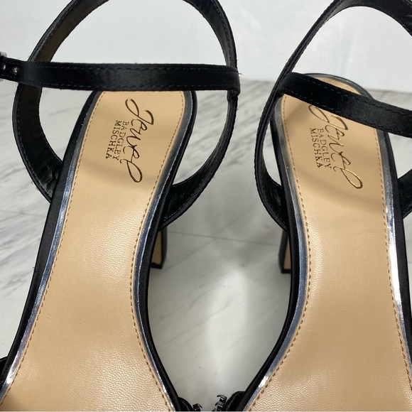 Badgley Mischka Jewel Gallant Platform Heeled Sandal 9 - Picture 12 of 14